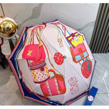 Louis Vuitton Bags Print Umbrella Light Pink 2025 0312 (shi-250312094)