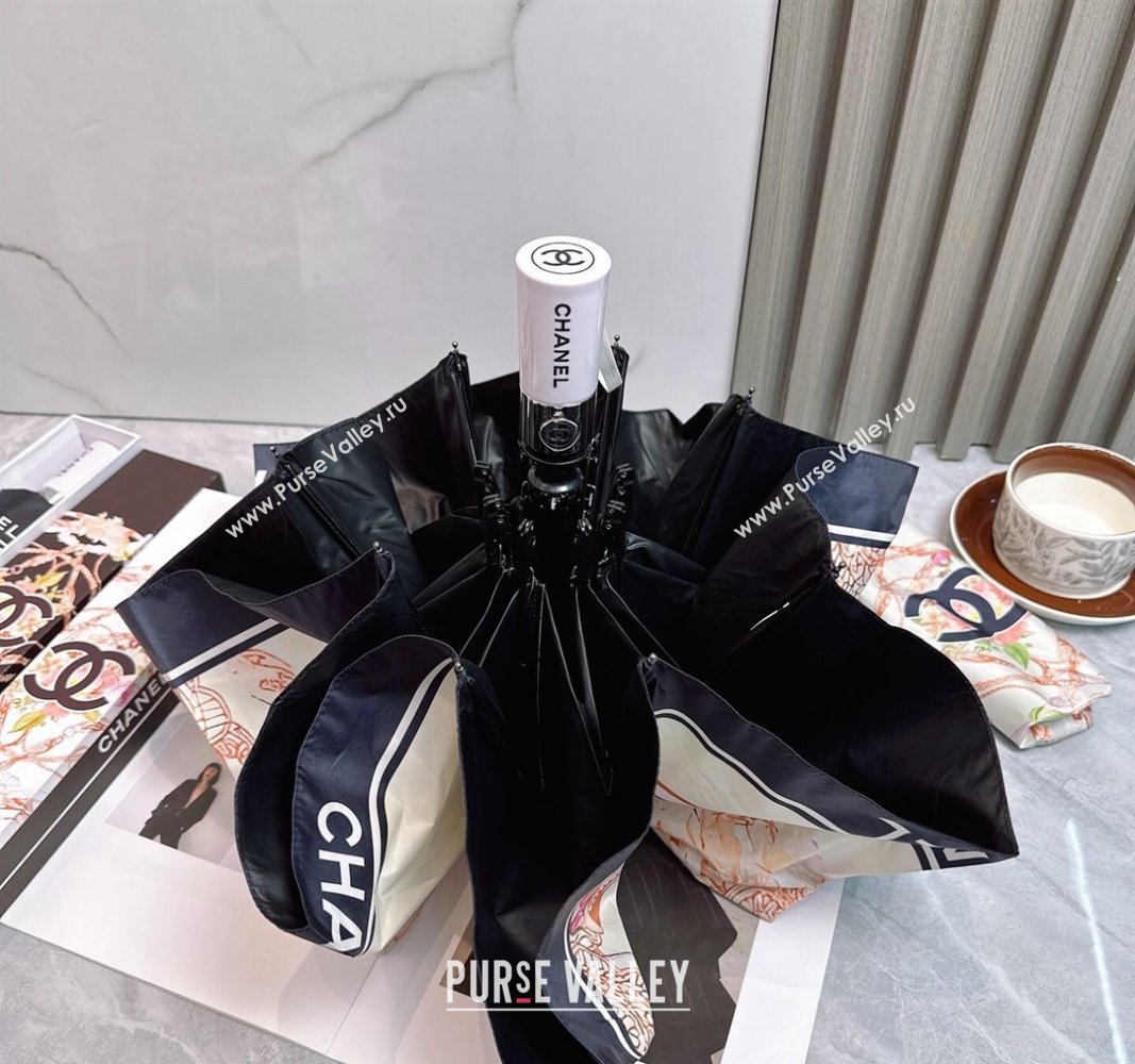 Chanel Flower Chain Umbrella White 2025 0512 (SHI-250512129)