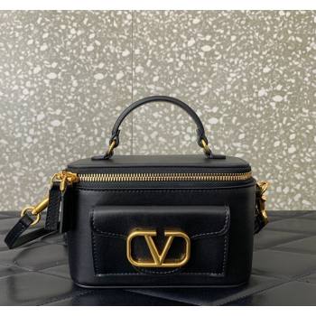 Valentino Mini Loco Handbag in Calfskin Black 2024 5036 (LN-240220058)