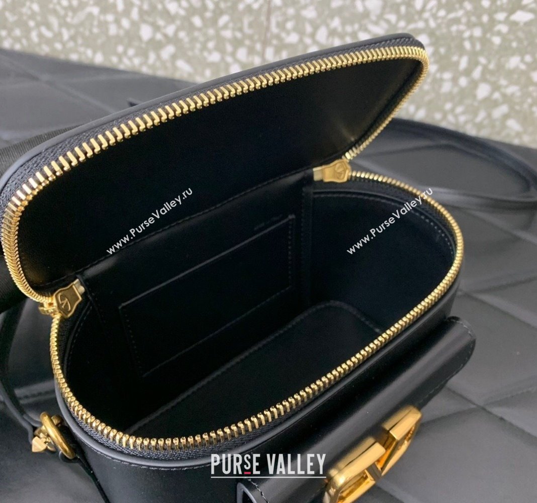 Valentino Mini Loco Handbag in Calfskin Black 2024 5036 (LN-240220058)