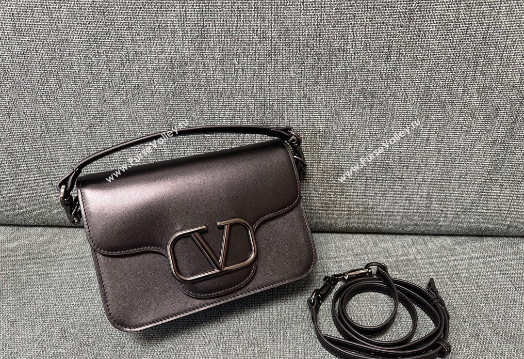 Valentino Loco Calfskin Mini Bag All Black 2024 1013 (JD-240220077)