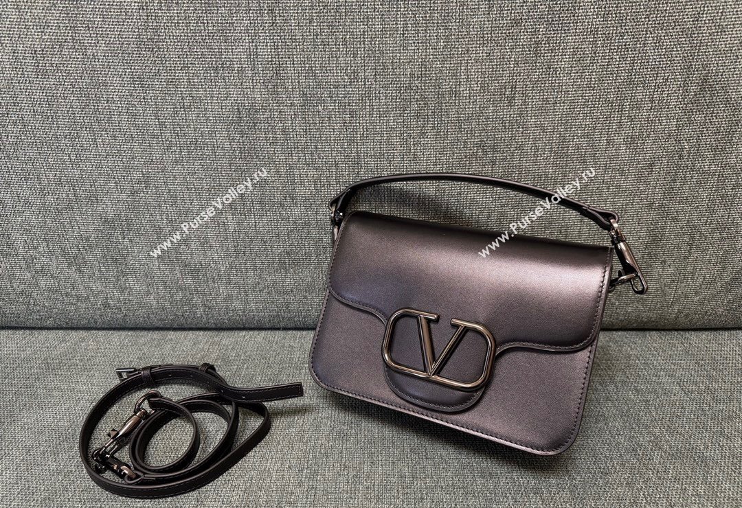 Valentino Loco Calfskin Mini Bag All Black 2024 1013 (JD-240220077)