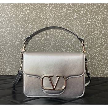 Valentino Loco Calfskin Mini Bag Silver 2024 0819 (LN-240417017)