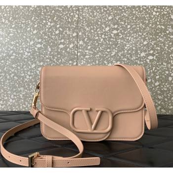 Valentino Loco Calfskin Mini Bag Nude 2024 0819 (LN-240417019)