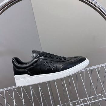 Valentino Upvillage Trainer Sneakers in Calfskin Leather with Logo Web Black 2024 (MD-241116028)