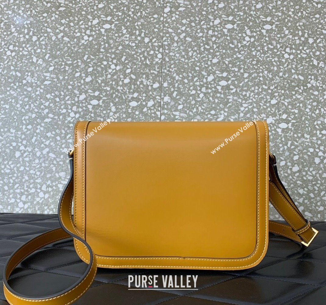 Valentino 9TO5 Shoulder Bag in Smooth Calfskin Yellow 2025 2015 (LKF-250407094)