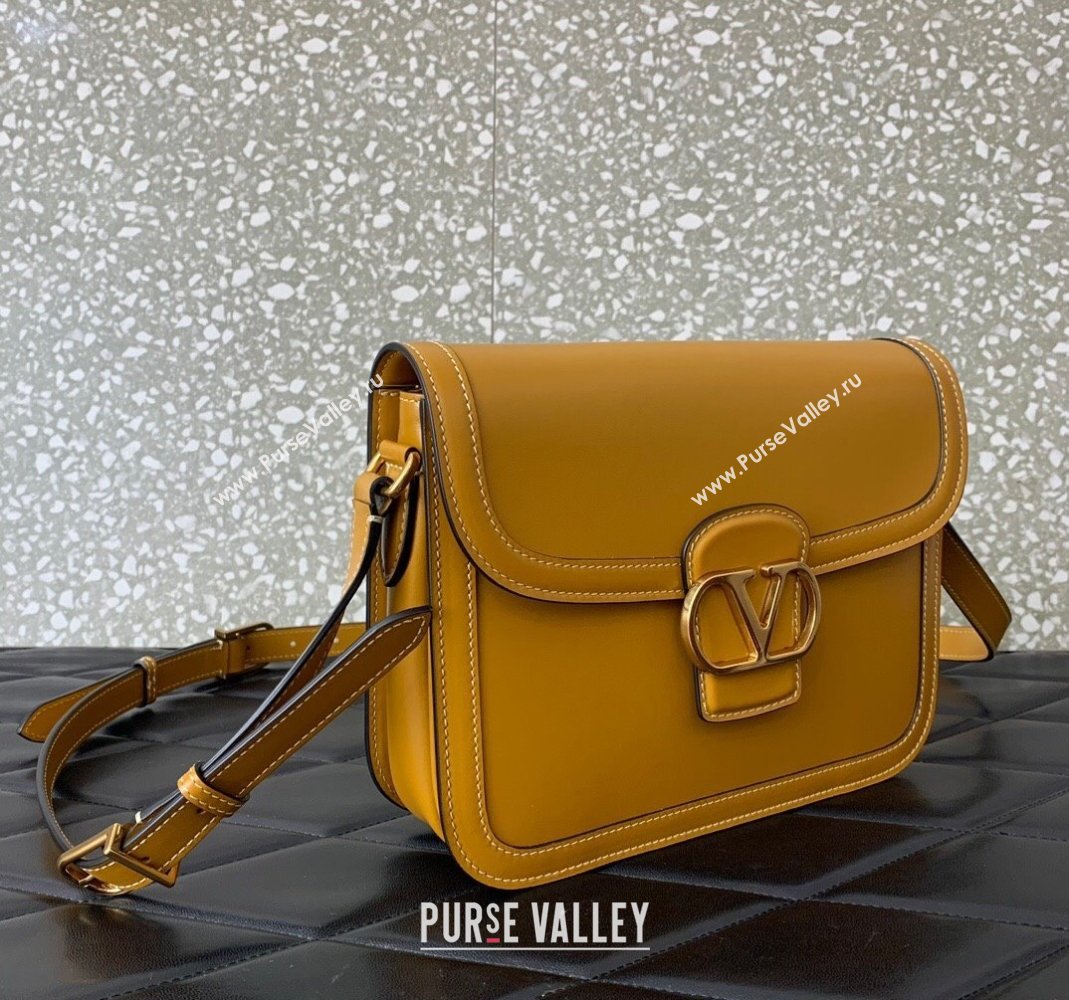 Valentino 9TO5 Shoulder Bag in Smooth Calfskin Yellow 2025 2015 (LKF-250407094)