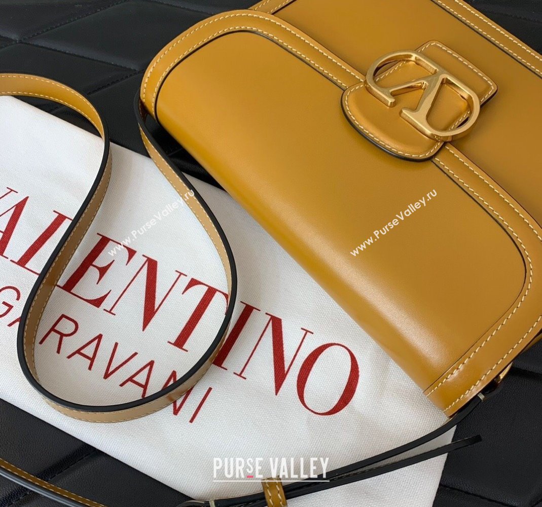 Valentino 9TO5 Shoulder Bag in Smooth Calfskin Yellow 2025 2015 (LKF-250407094)