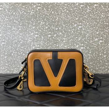 Valentino Viva Superstar Nappa Leather Crossbody Bag Black/Brown 2025 0016 (LKF-250626034)