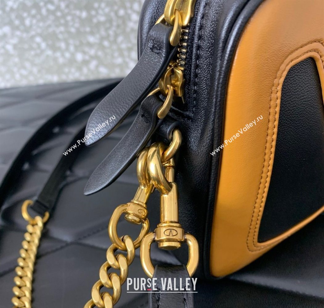 Valentino Viva Superstar Nappa Leather Crossbody Bag Black/Brown 2025 0016 (LKF-250626034)