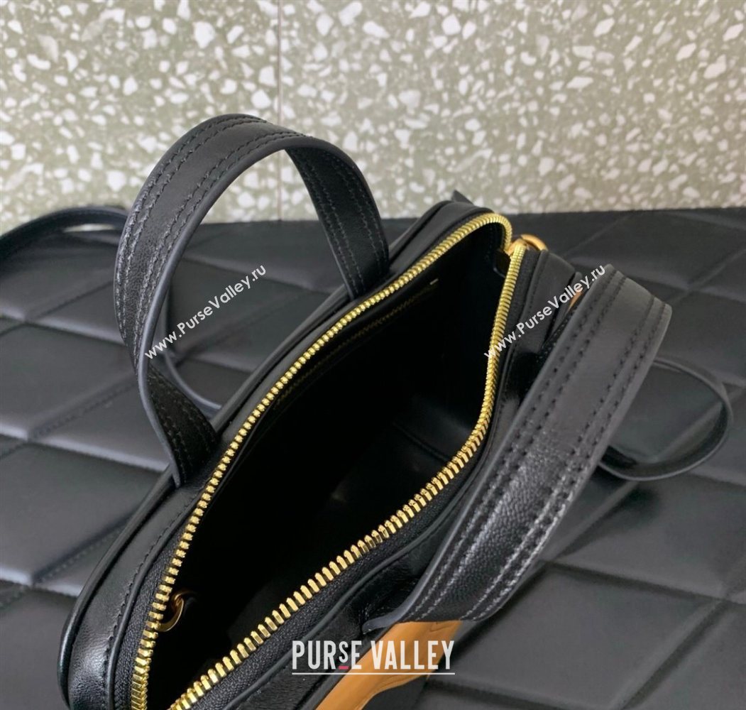 Valentino Viva Superstar Nappa Leather Handbag Black/Brown 2025 0015 (LKF-250626037)