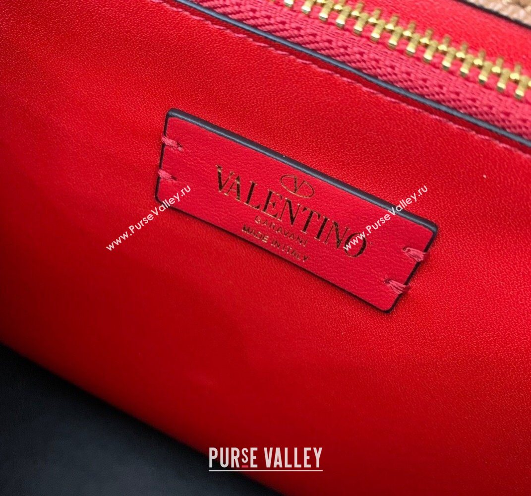 Valentino Medium VSLING Grainy Calfskin Handbag Apricot 2025 2828 (LKF-250626003)