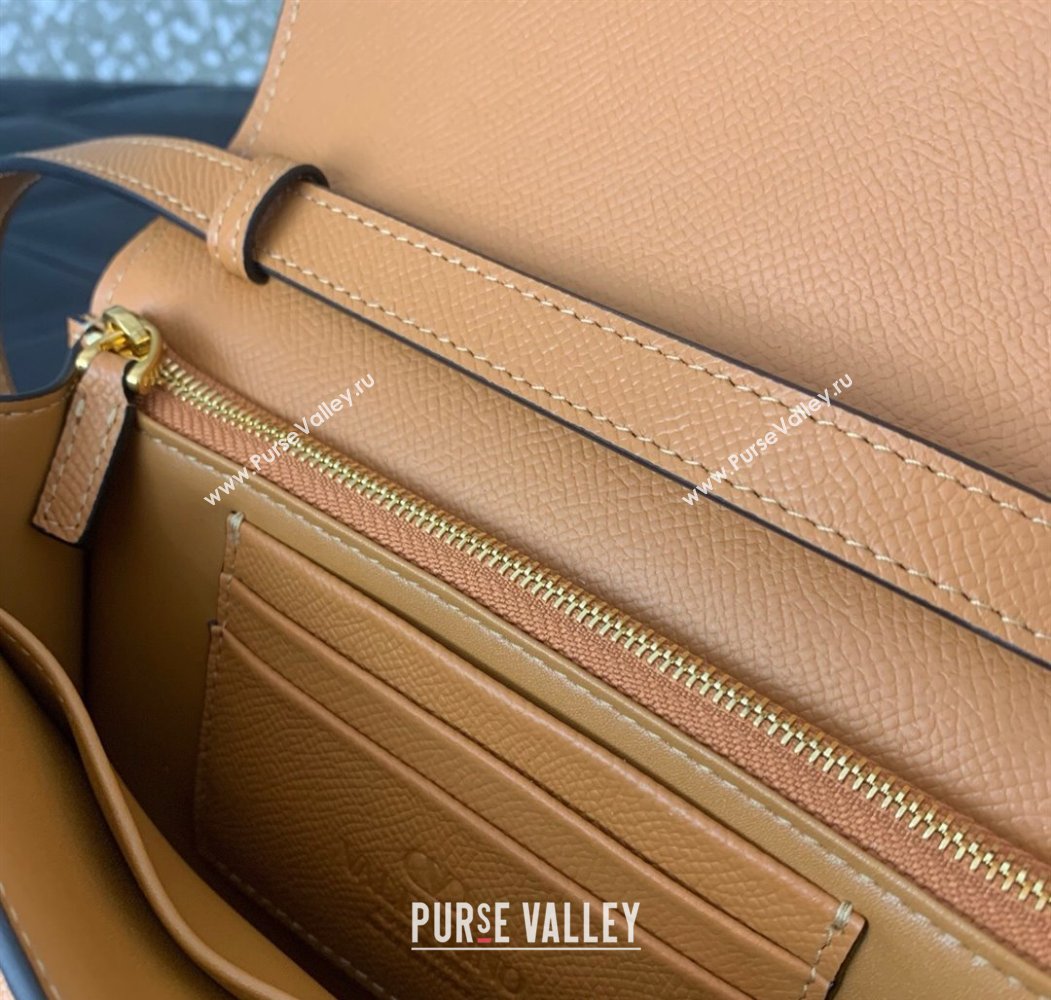 Valentino Vlogo Signature mini shoulder bag in jacquard raffia starw with Cherryfic motif Beige 2025 2089 (LKF-250805004)