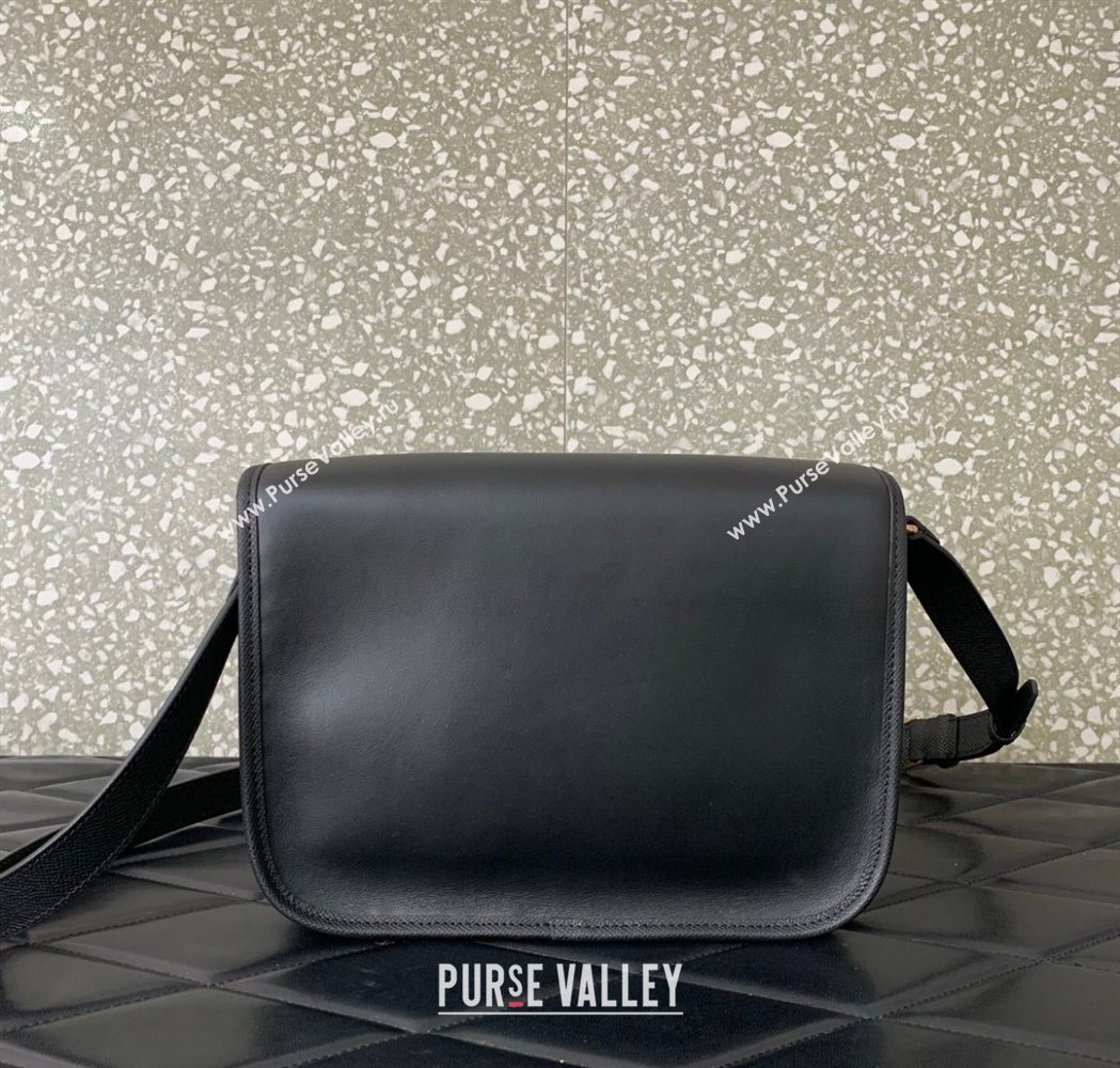 Valentino Antibes Shoulder Bag in Calfskin Leather Black 2026 2078 (LKF-260120002)