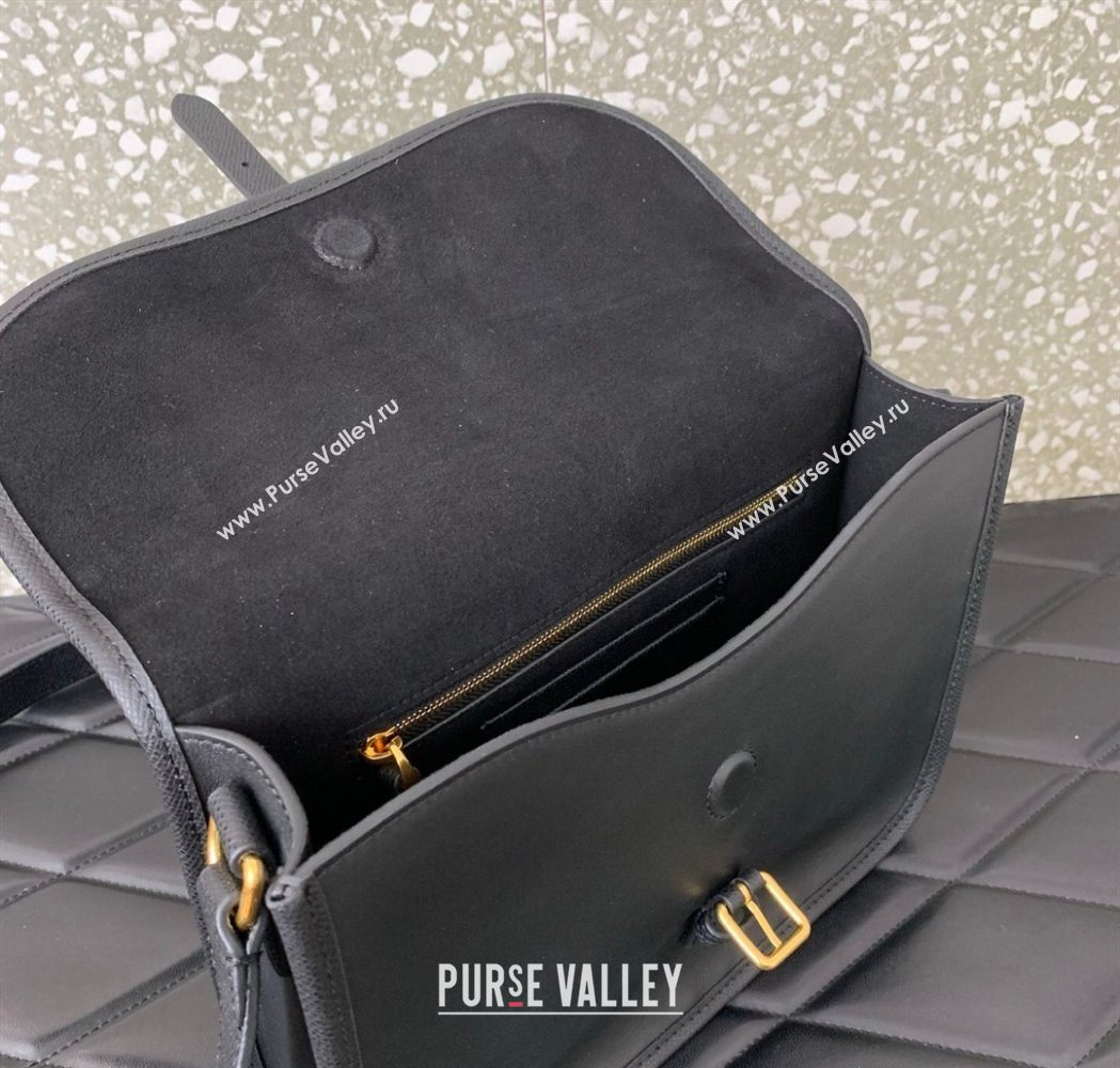 Valentino Antibes Shoulder Bag in Calfskin Leather Black 2026 2078 (LKF-260120002)