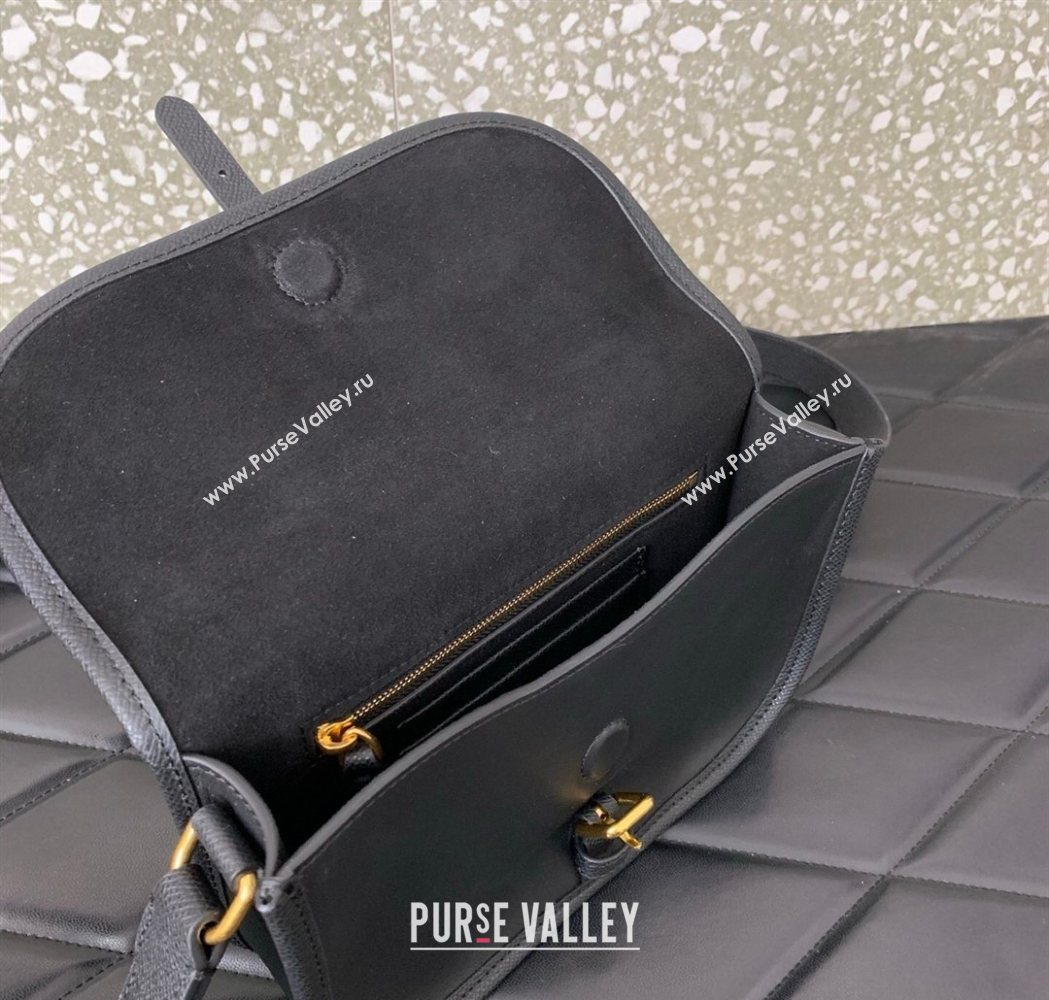 Valentino Antibes Small Shoulder Bag in Calfskin Leather Black 2026 2088 (LKF-260120004)