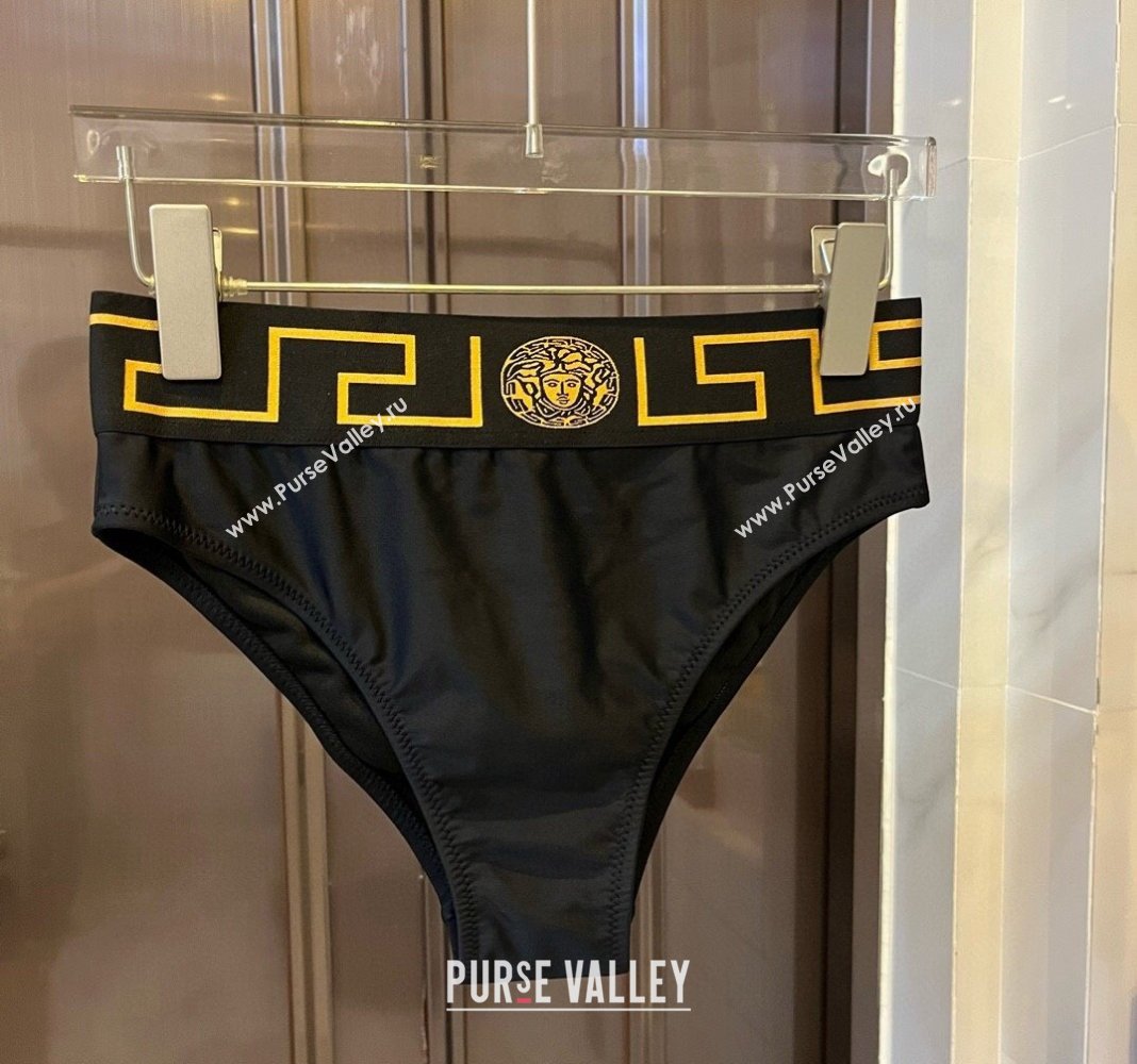 Versace Two Pieces Swimwear Black/Gold 2024 030703 (XMN-240307031)