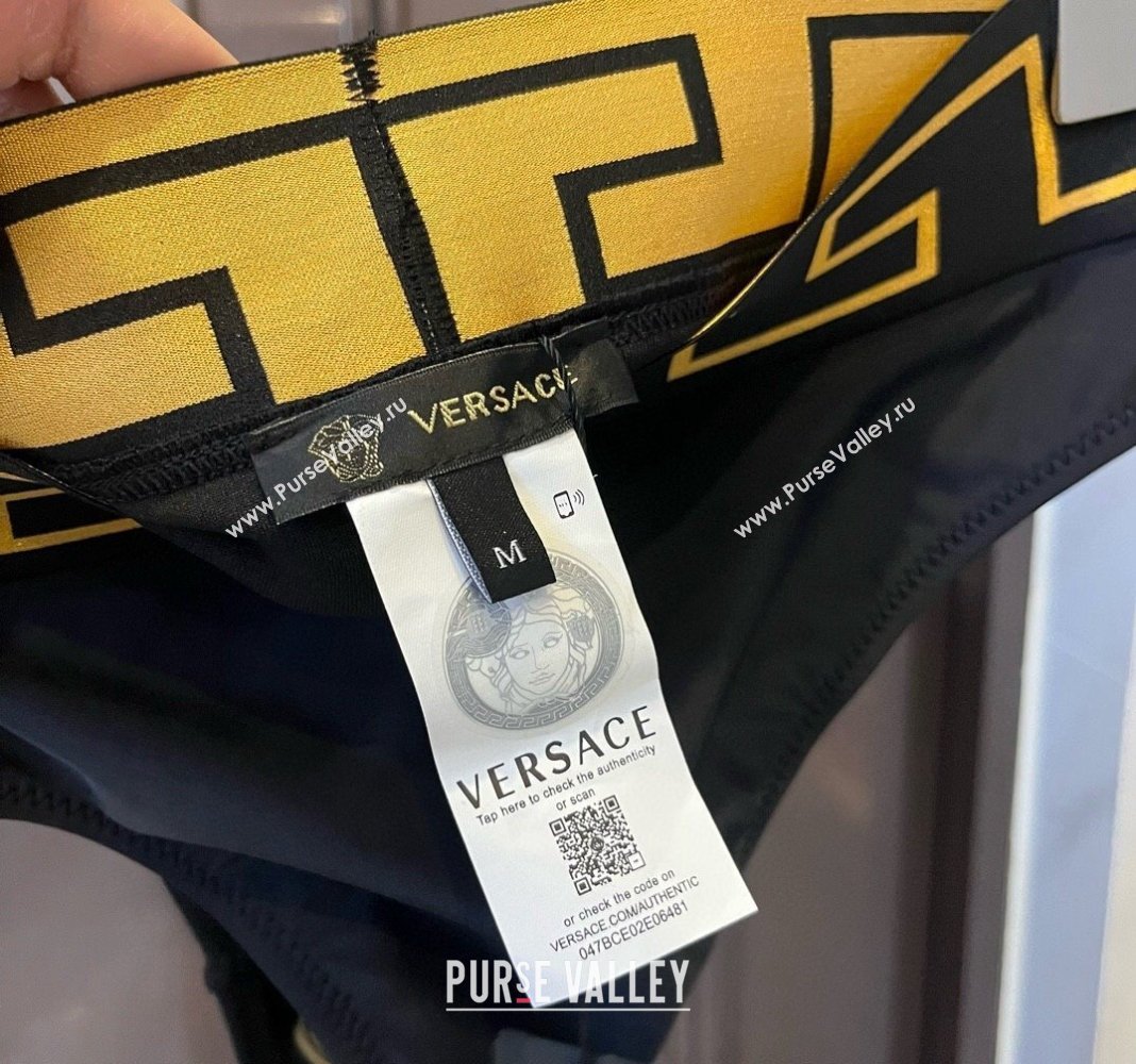 Versace Two Pieces Swimwear Black/Gold 2024 030703 (XMN-240307031)