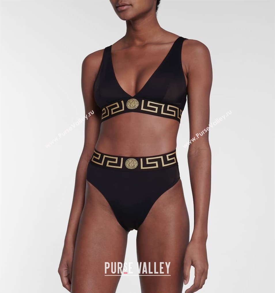 Versace Two Pieces Swimwear Black/Gold 2024 030703 (XMN-240307031)