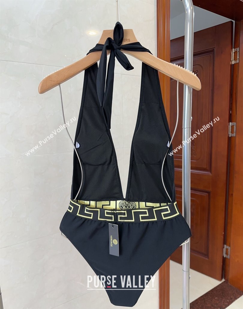 Versace Neck Swimwear Black 2024 030702 (A-240307024)