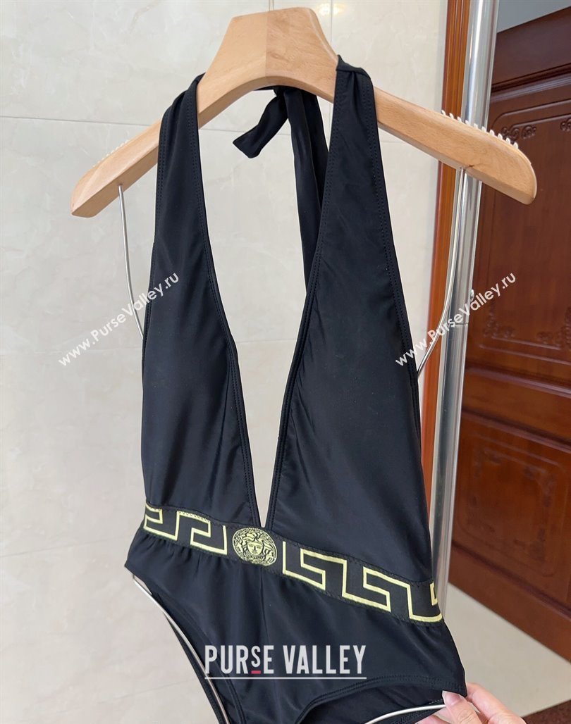 Versace Neck Swimwear Black 2024 030702 (A-240307024)