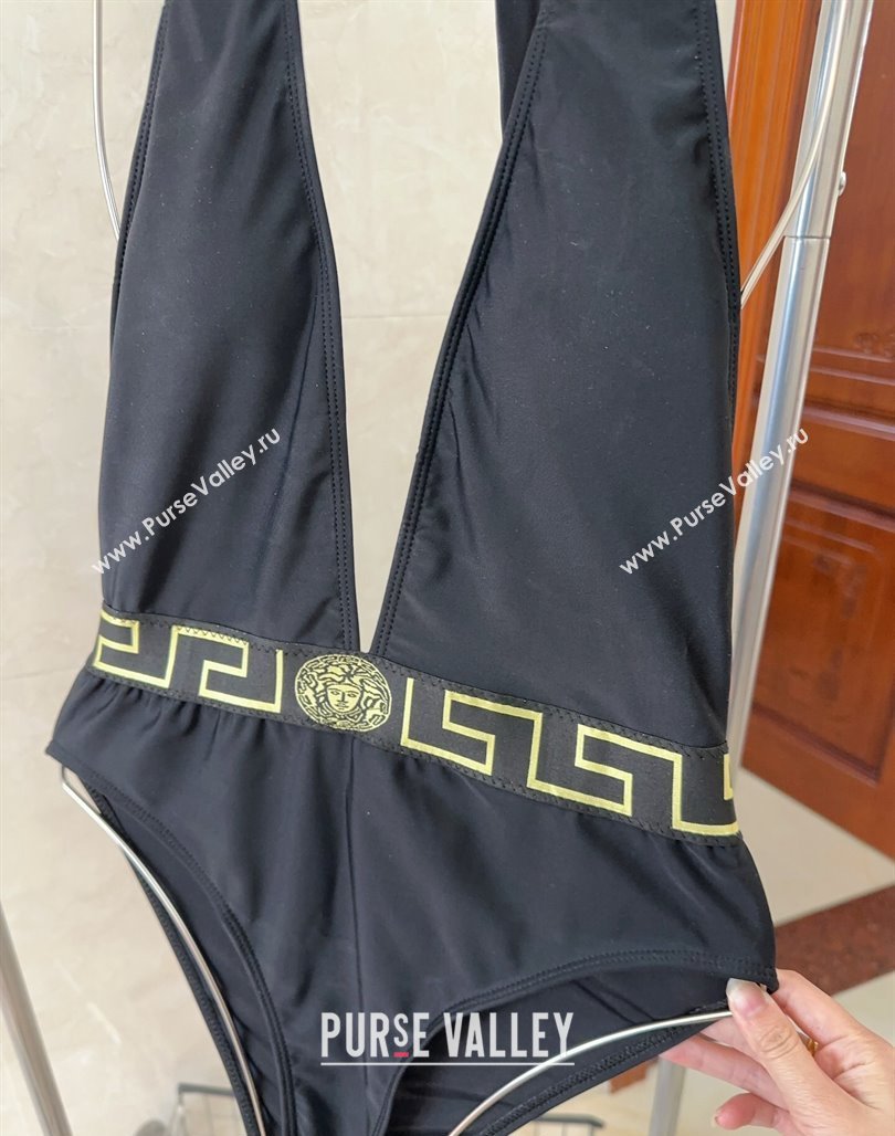 Versace Neck Swimwear Black 2024 030702 (A-240307024)