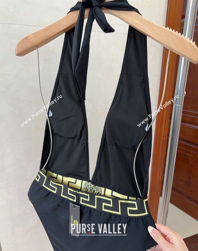 Versace Neck Swimwear Black 2024 030702 (A-240307024)