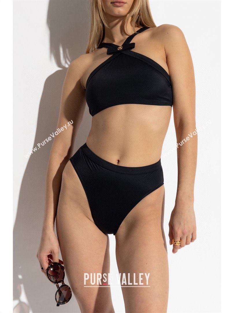 Versace Two-Pieces Swimwear with Bow Black 2025 0313 (WM-250313098)