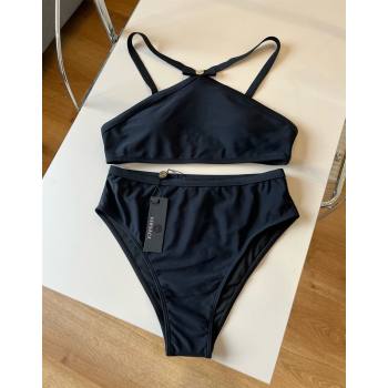 Versace Two-Pieces Swimwear with Bow Black 2025 0313 (WM-250313098)