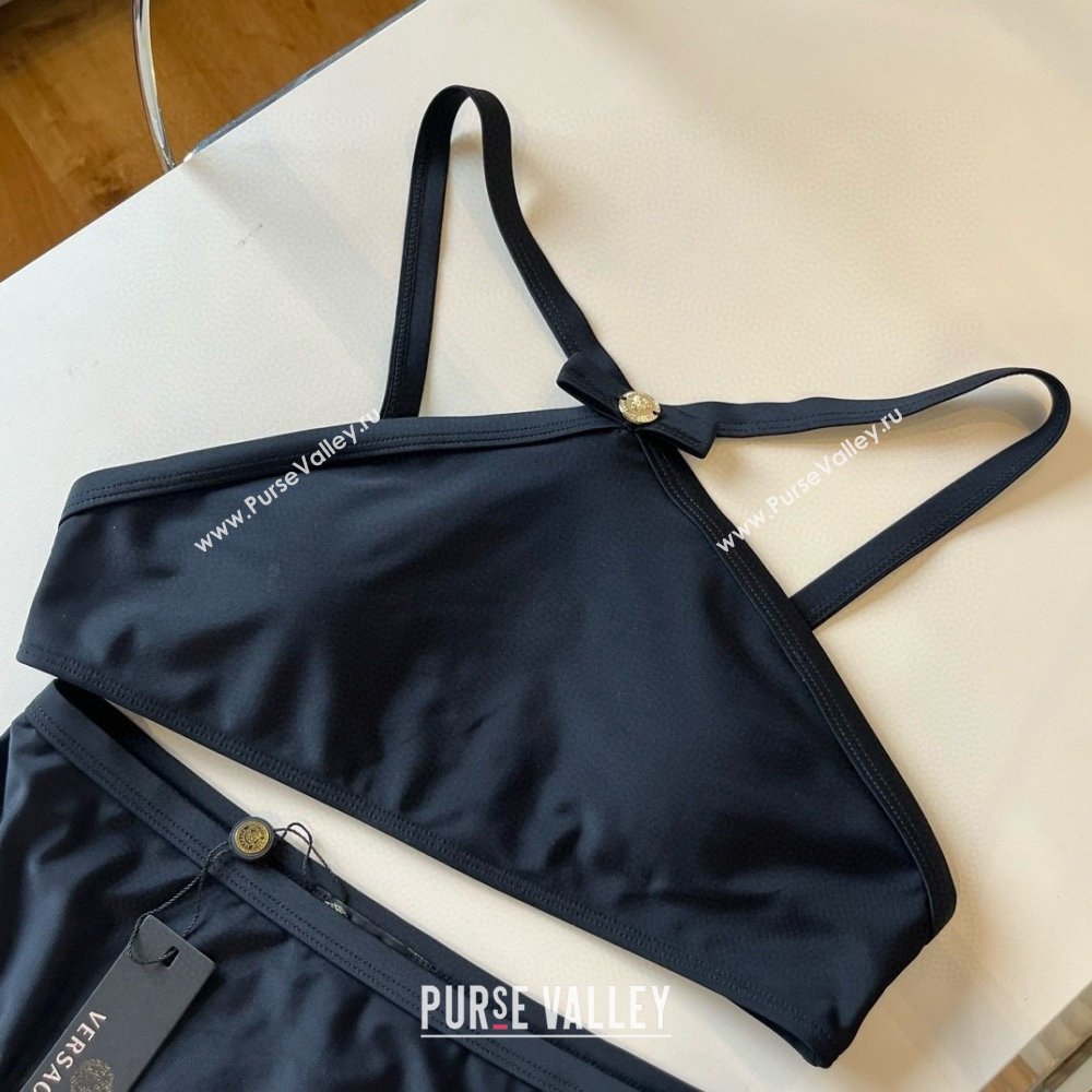Versace Two-Pieces Swimwear with Bow Black 2025 0313 (WM-250313098)