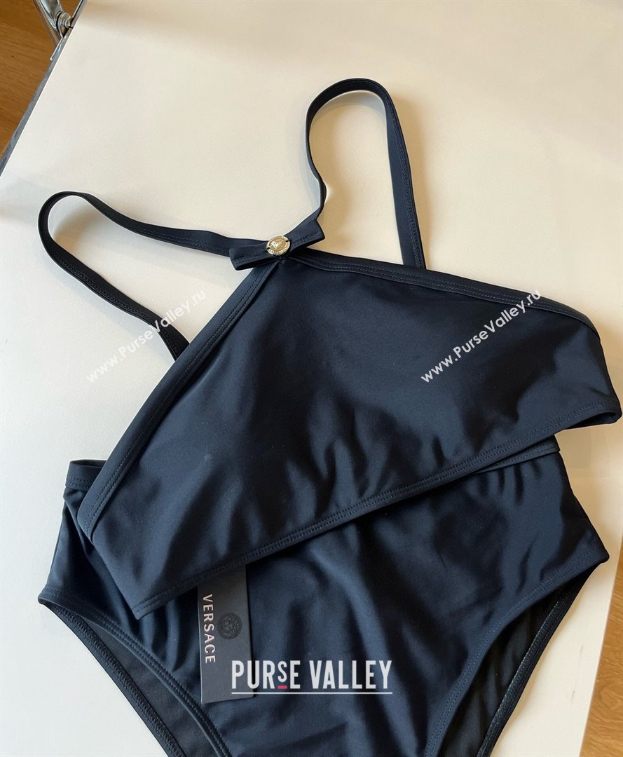 Versace Two-Pieces Swimwear with Bow Black 2025 0313 (WM-250313098)