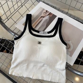 Chanel Vest White 2024 050901 (A-240509004)