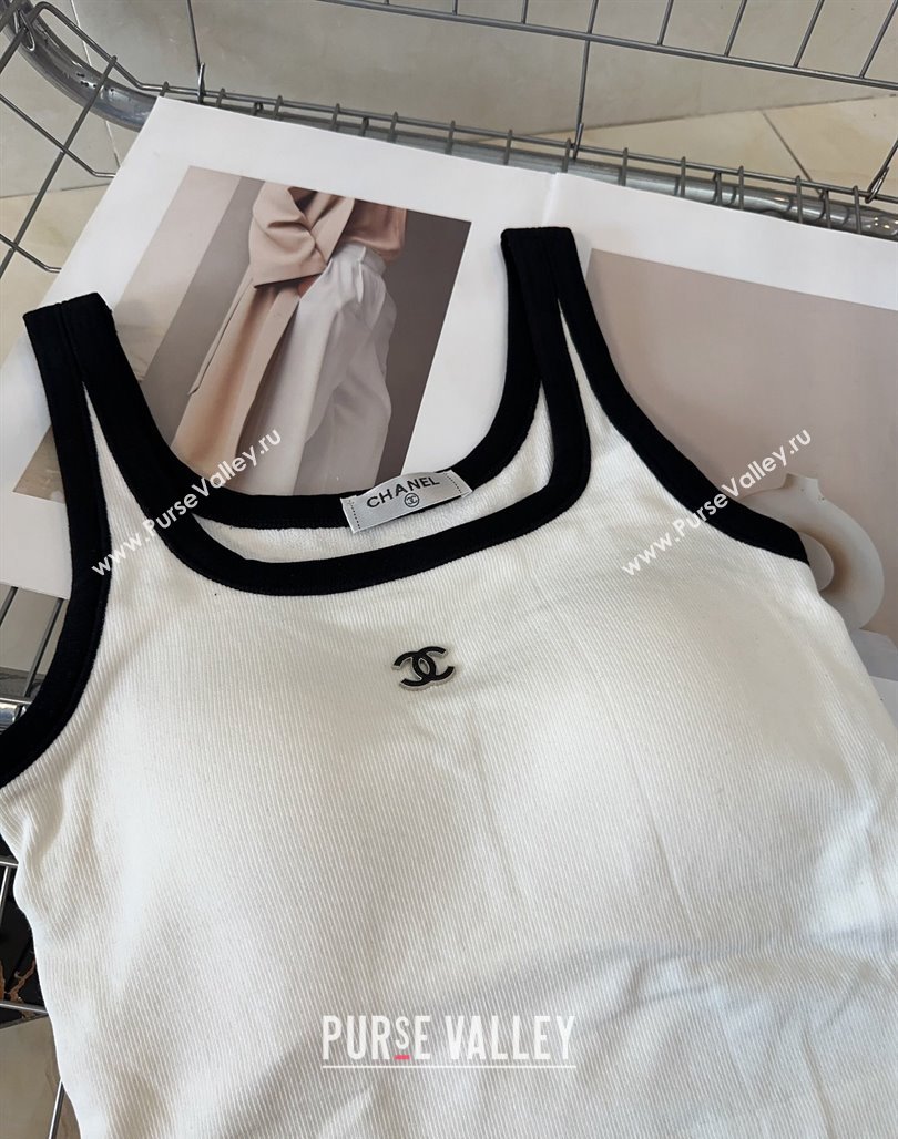 Chanel Vest White 2024 050901 (A-240509004)