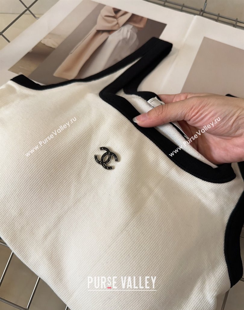 Chanel Vest White 2024 050901 (A-240509004)