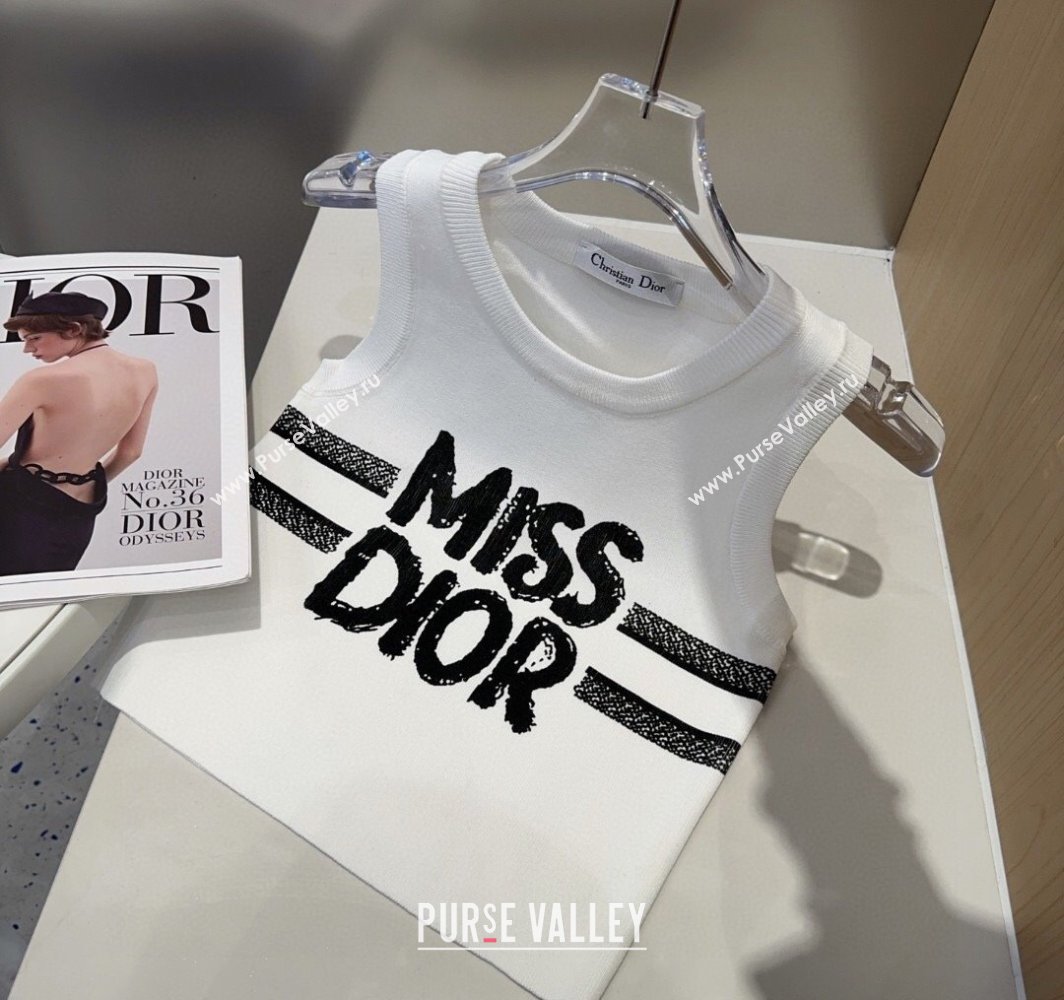 Dior Miss Dior Vest White 2025 0314 (SHI-250314041)