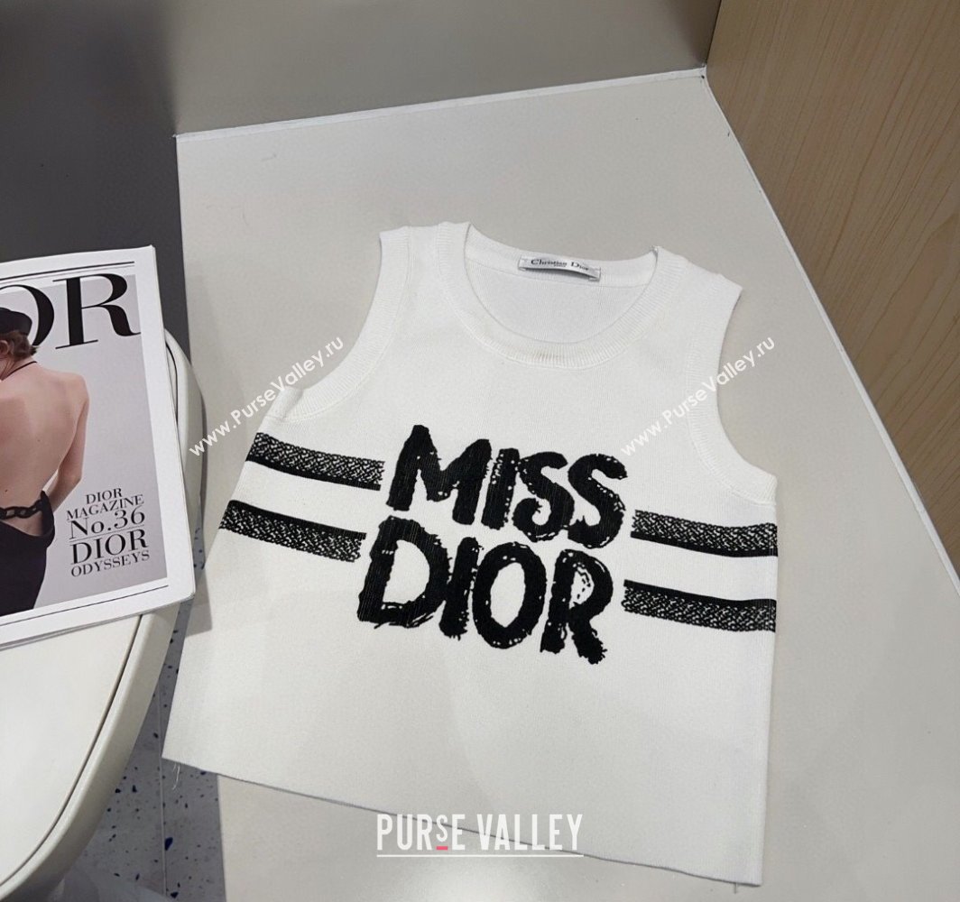 Dior Miss Dior Vest White 2025 0314 (SHI-250314041)