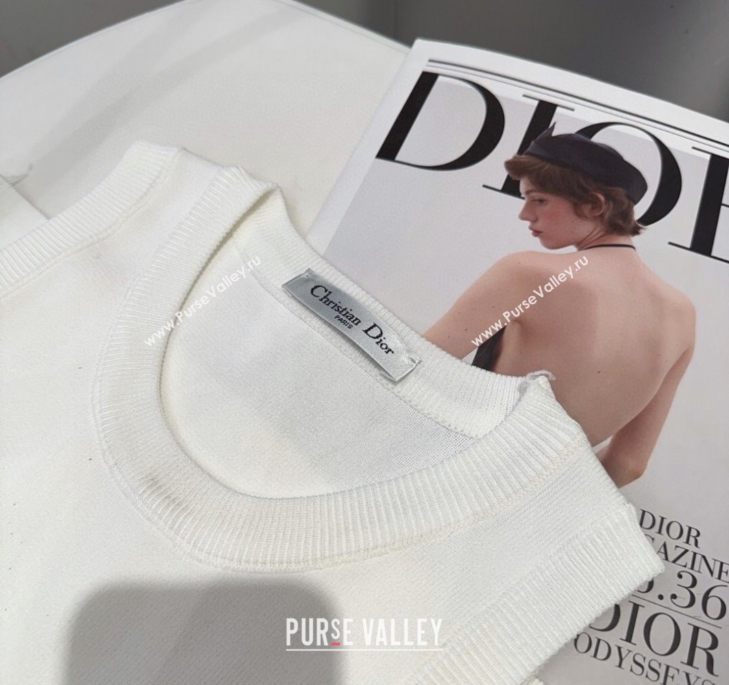 Dior Miss Dior Vest White 2025 0314 (SHI-250314041)