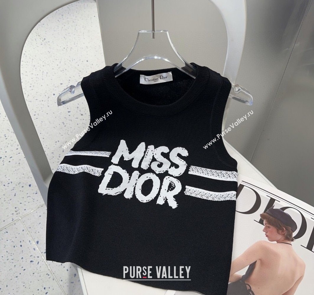 Dior Miss Dior Vest Black 2025 0314 (SHI-250314042)
