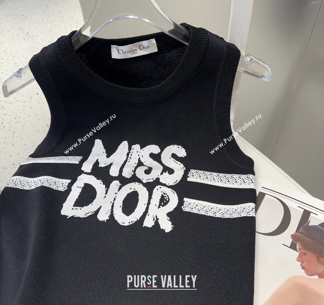 Dior Miss Dior Vest Black 2025 0314 (SHI-250314042)
