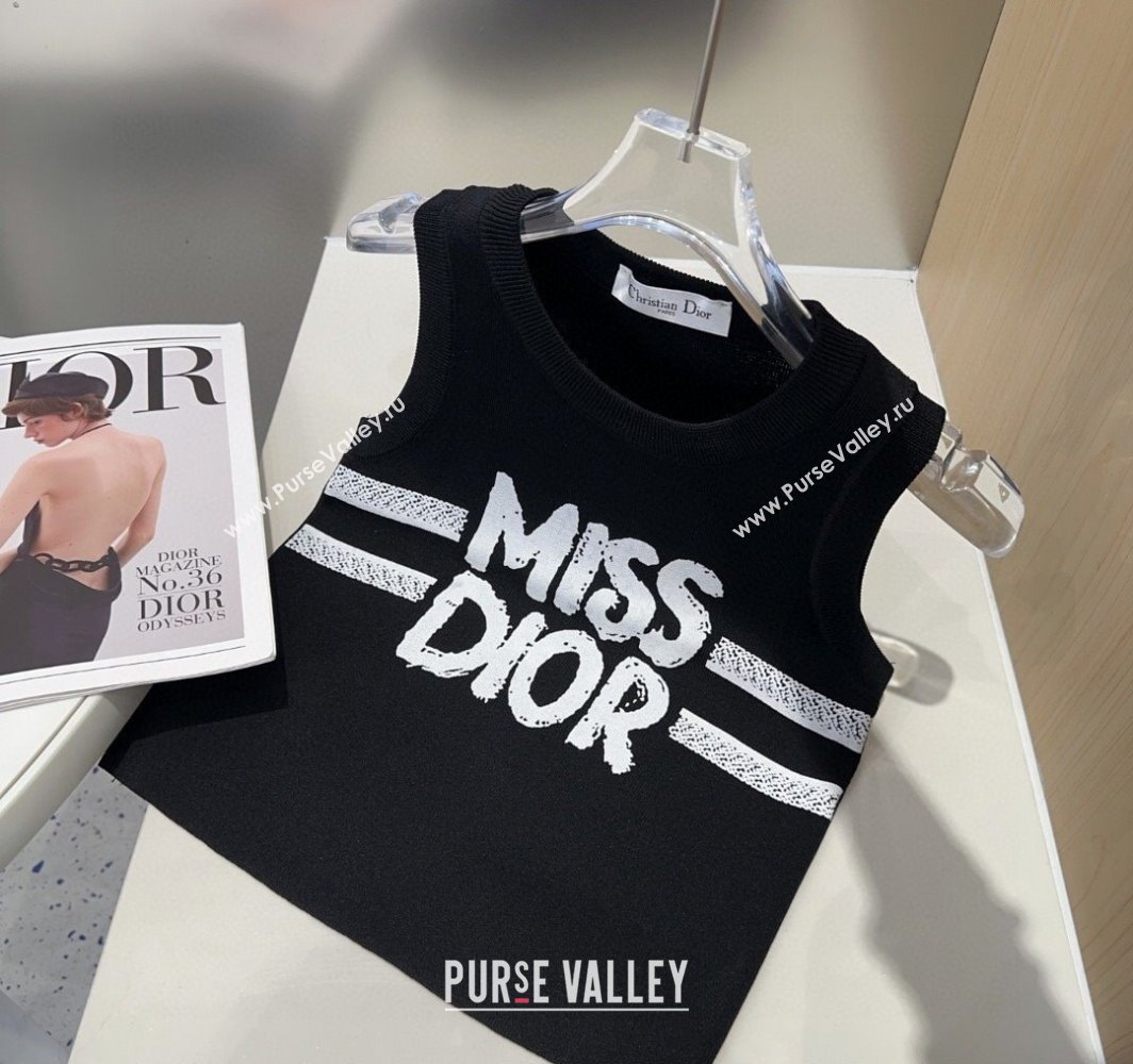 Dior Miss Dior Vest Black 2025 0314 (SHI-250314042)