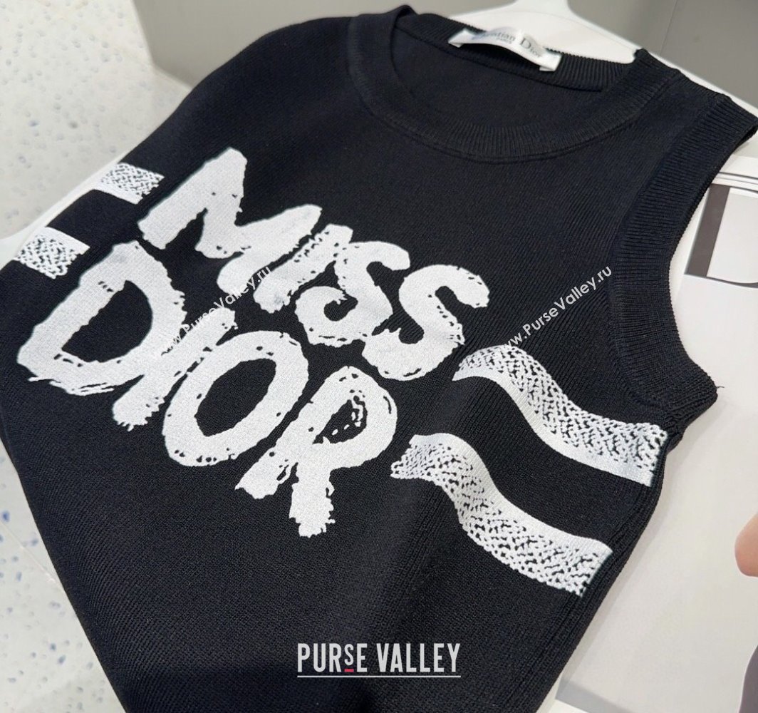 Dior Miss Dior Vest Black 2025 0314 (SHI-250314042)
