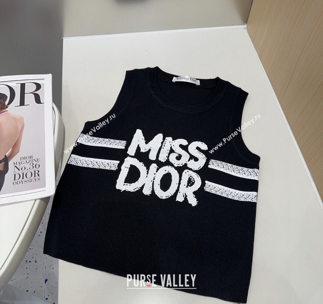 Dior Miss Dior Vest Black 2025 0314 (SHI-250314042)