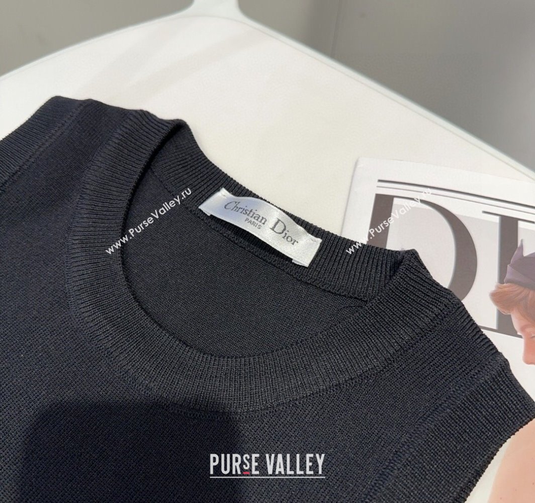 Dior Miss Dior Vest Black 2025 0314 (SHI-250314042)