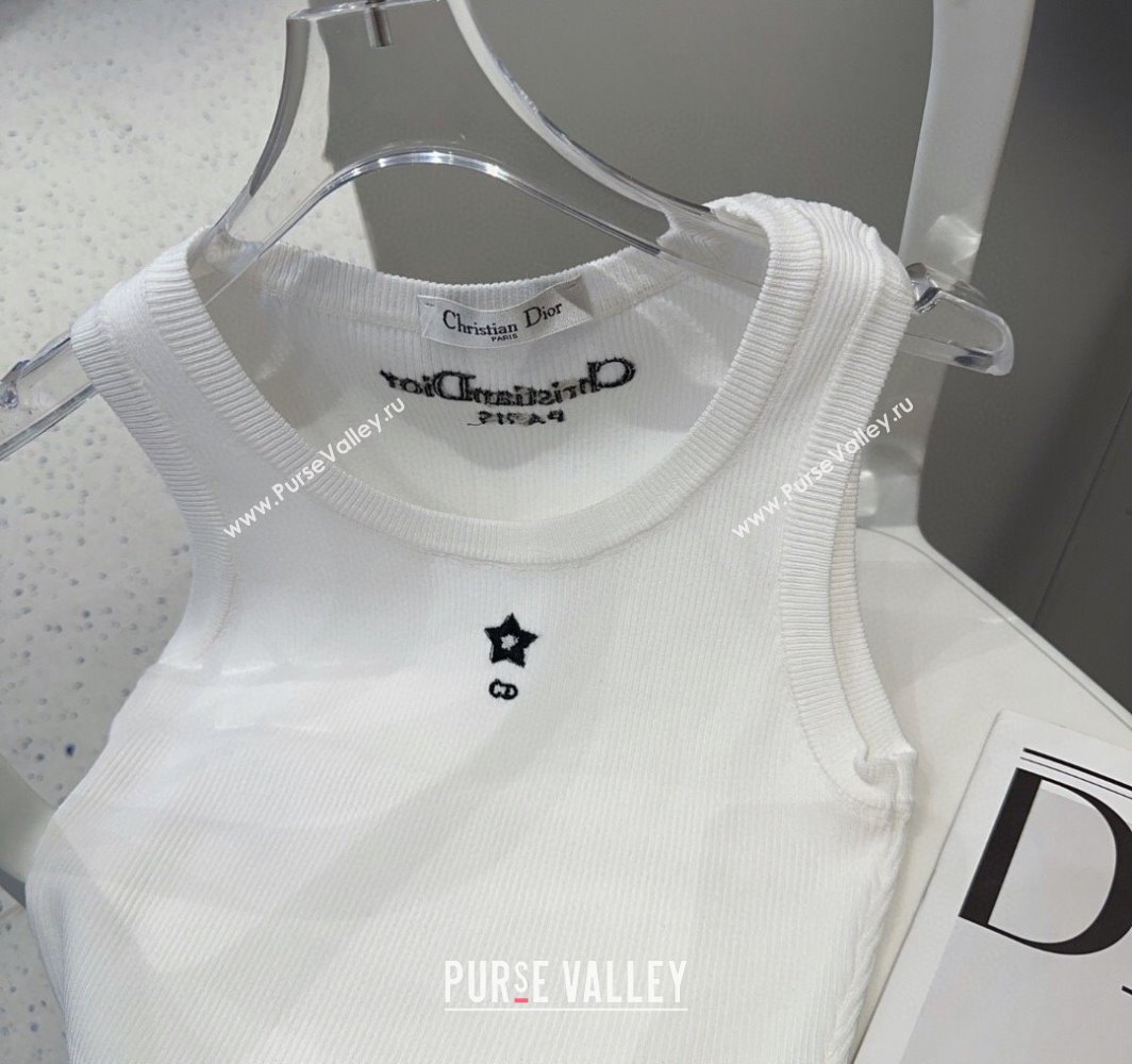 Dior CD Vest White 2025 0314 (SHI-250314049)