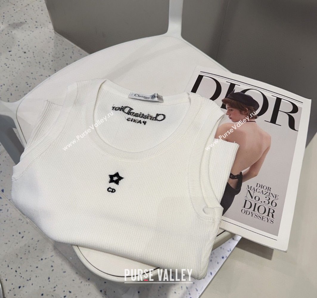 Dior CD Vest White 2025 0314 (SHI-250314049)