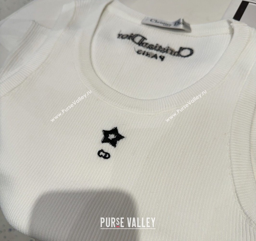 Dior CD Vest White 2025 0314 (SHI-250314049)