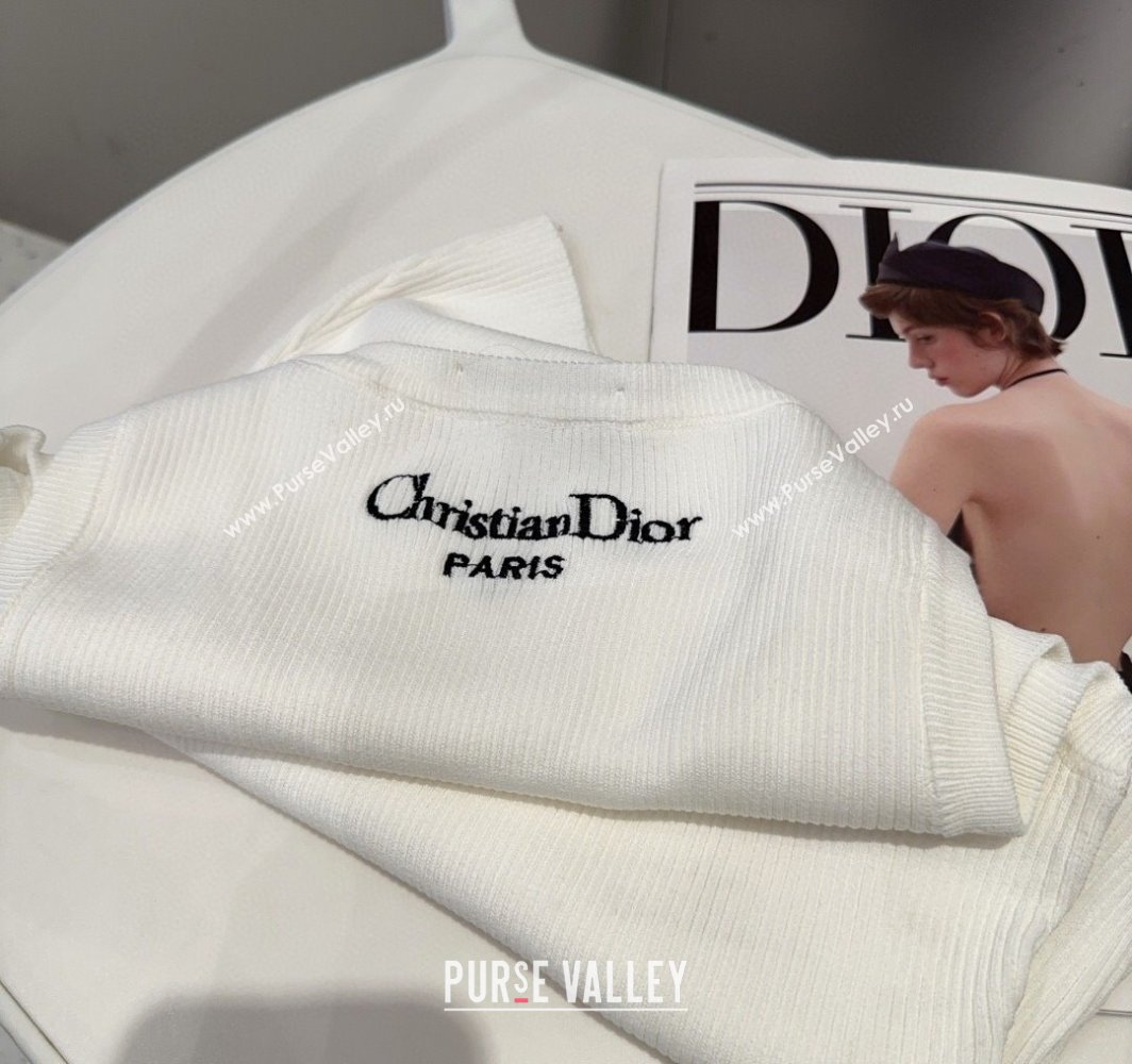 Dior CD Vest White 2025 0314 (SHI-250314049)