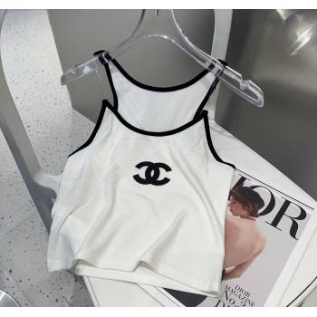Chanel Clear Strap Vest White 2025 0314 (SHI-250314051)