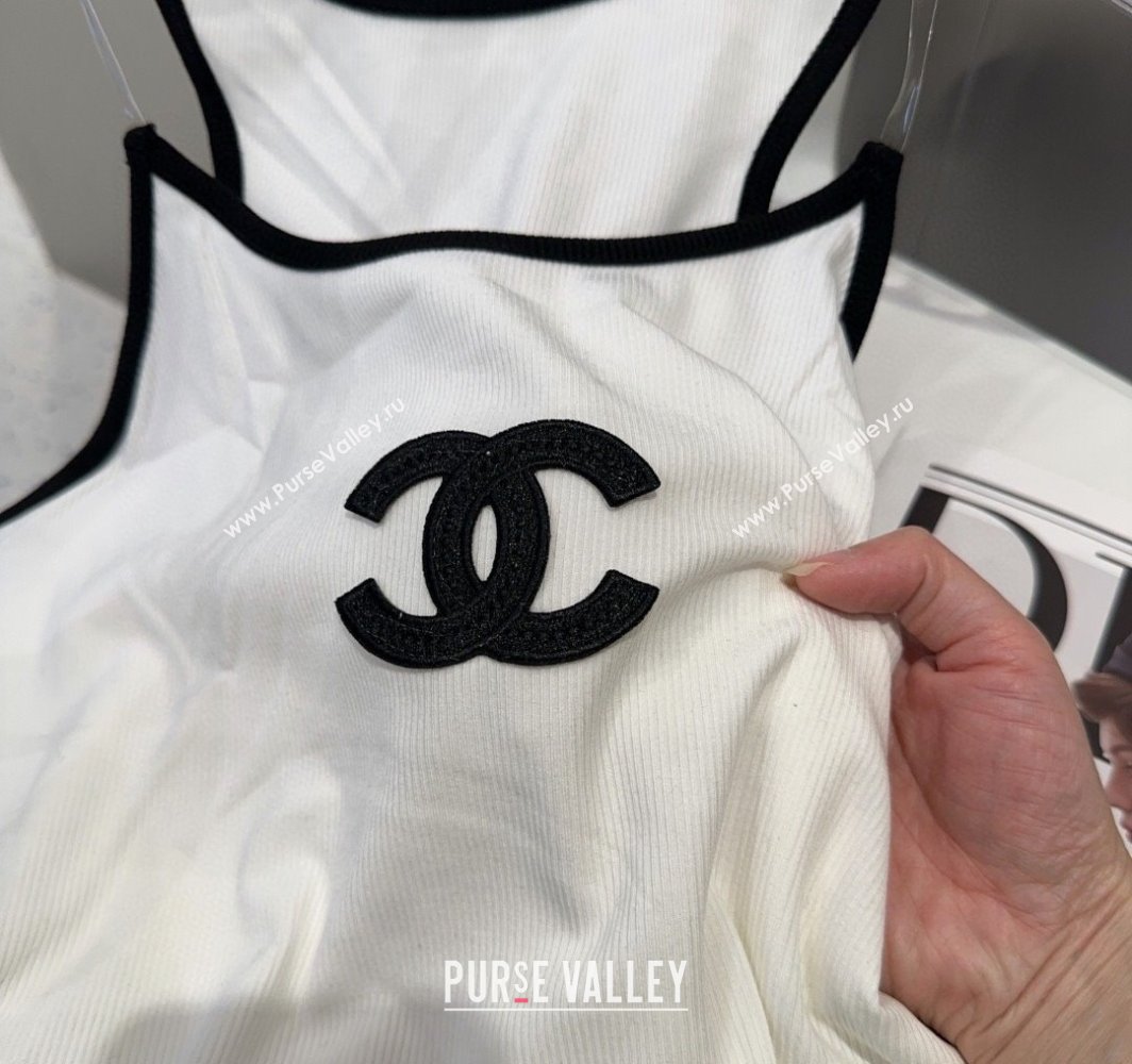 Chanel Clear Strap Vest White 2025 0314 (SHI-250314051)