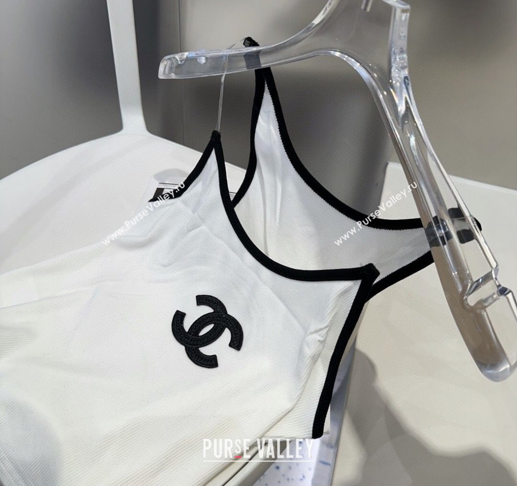Chanel Clear Strap Vest White 2025 0314 (SHI-250314051)